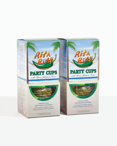 Spicy Jalapeno Rita RIms Party Cups